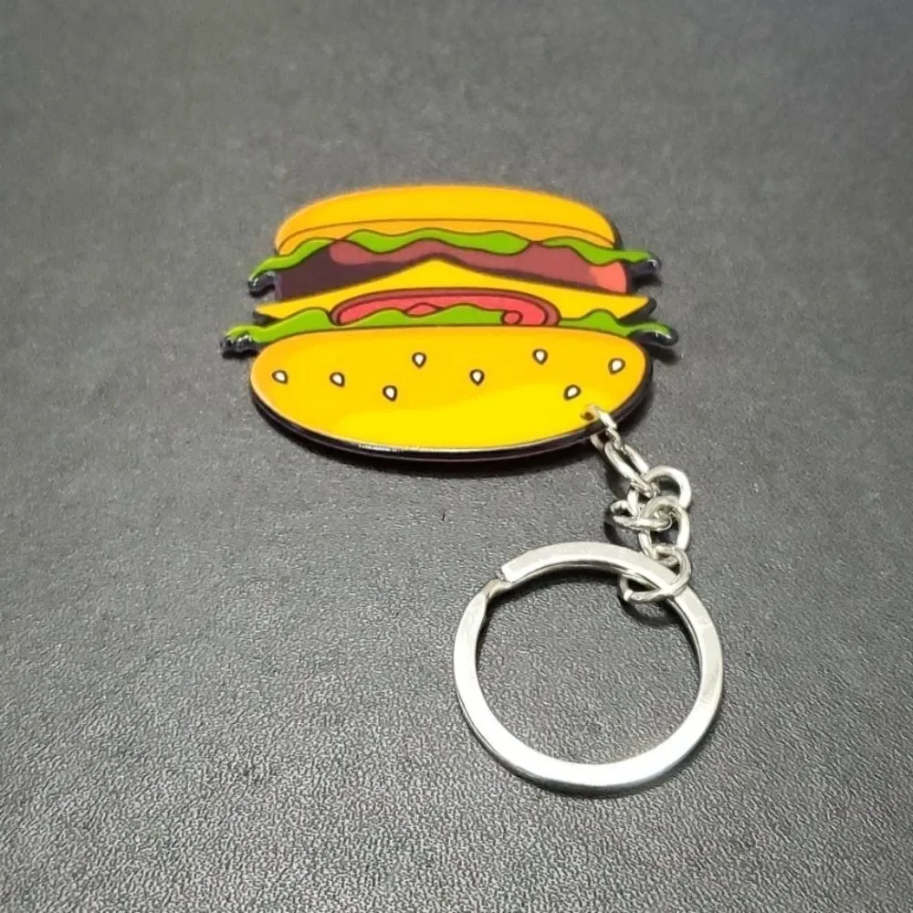Cheeseburger Cheeseburger Cheeseburger key fob